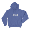 Tessa logo Unisex Hoodie Blue