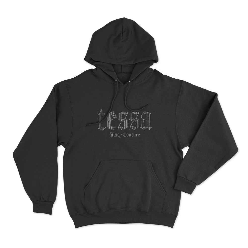 essa Juicy Couture Unisex Hoodie Black essa Juicy Couture Unisex Hoodie Black