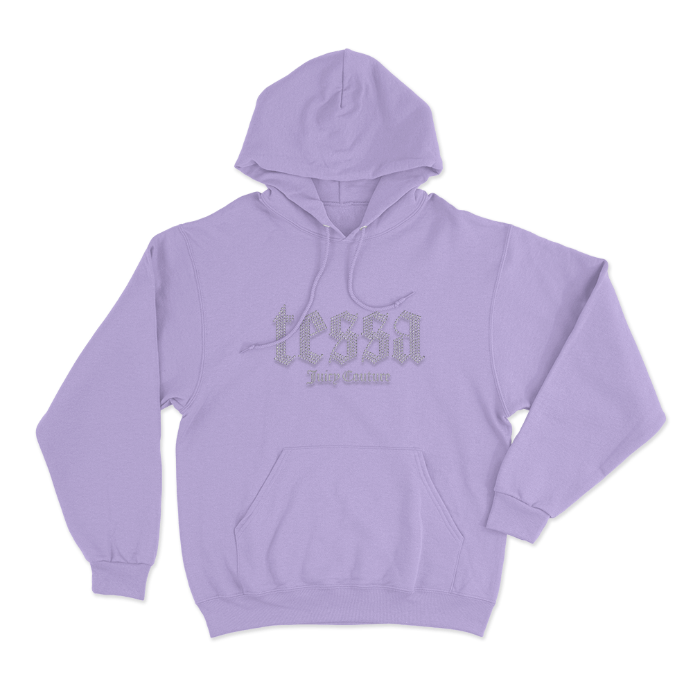 essa Juicy Couture Unisex Hoodie Purple essa Juicy Couture Unisex Hoodie Purple